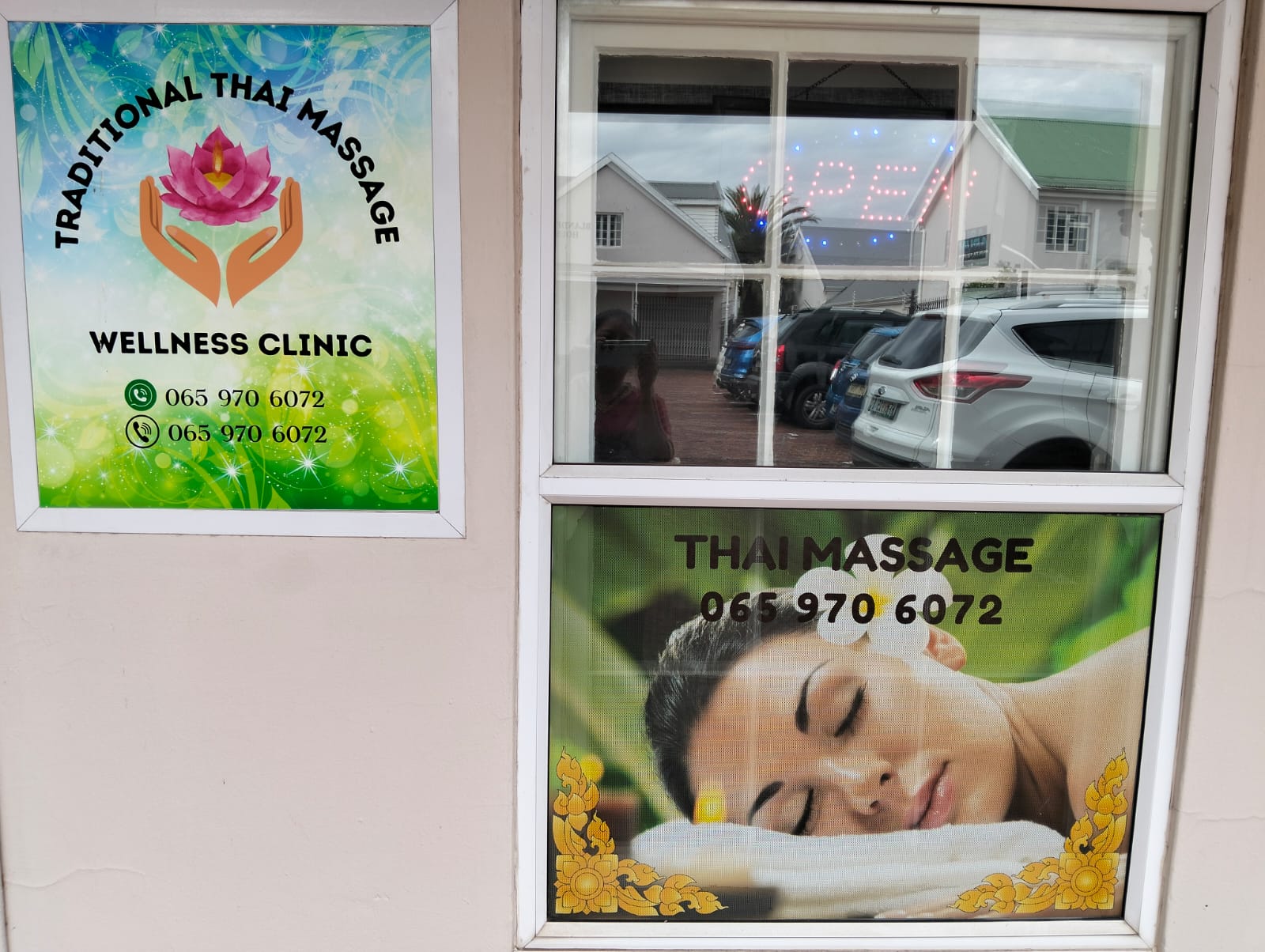 Outside View of pearl thai massage somerset west